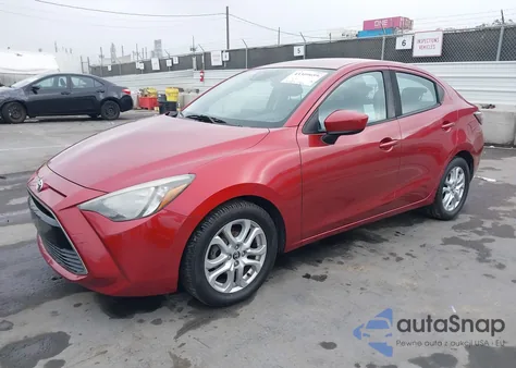 2017 Toyota Yaris Ia z USA, uszkodzony, nr VIN 3MYDLBYV1HY176742